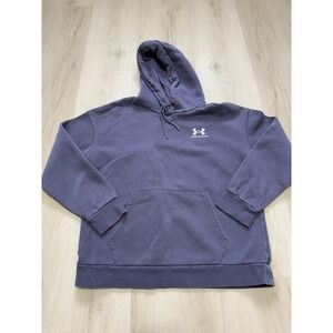 Women's Size Medium Under Armour Cotton Purple Hoodie